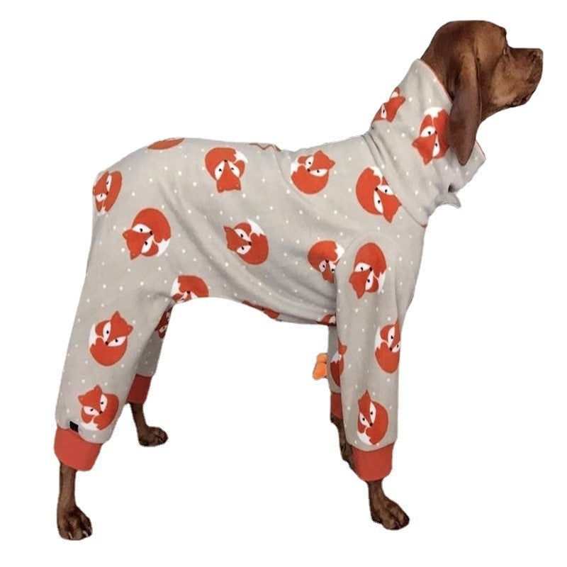 Warm Dog Clothes High Collar