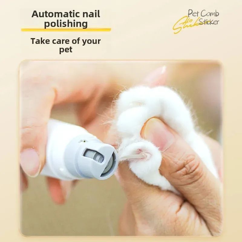 Rechargeable 2-in-1 Pet Nail Trimmer