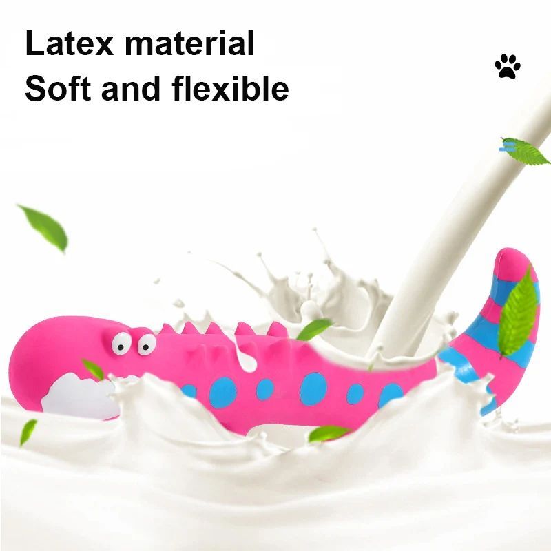 Latex Lizard Squeaky Dog Toy