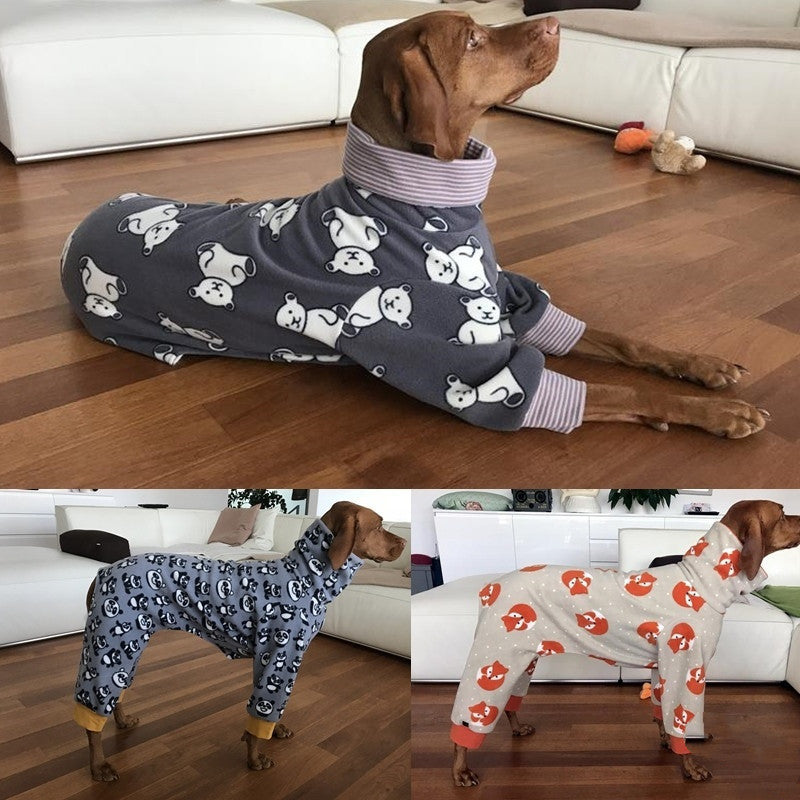 Warm Dog Clothes High Collar