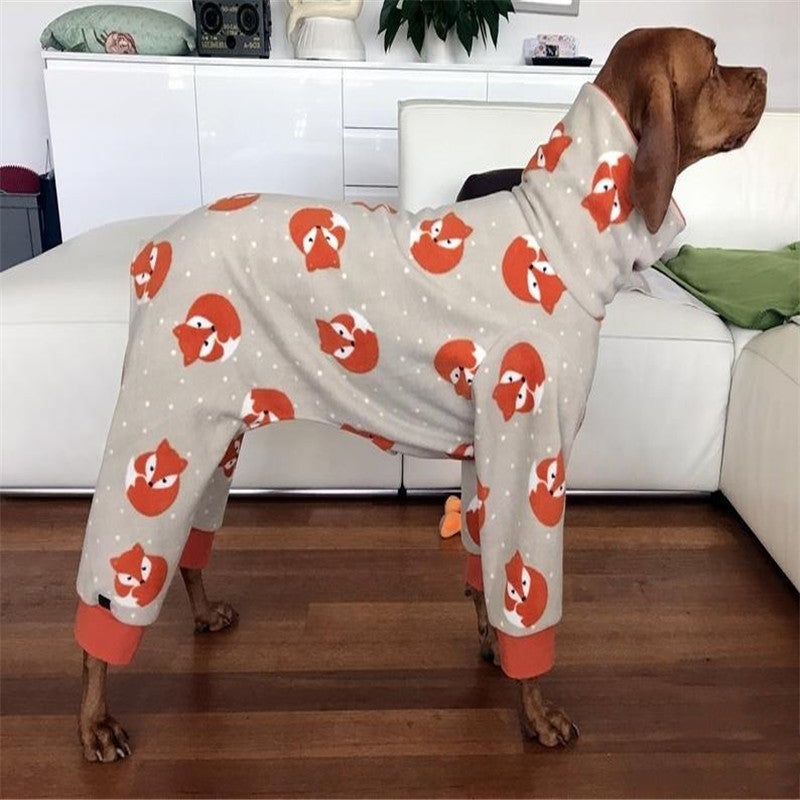 Warm Dog Clothes High Collar