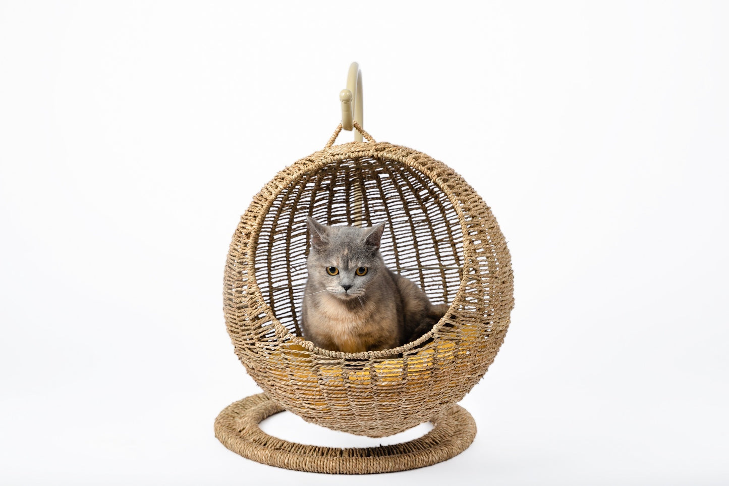 Woven Cat Bed Basket