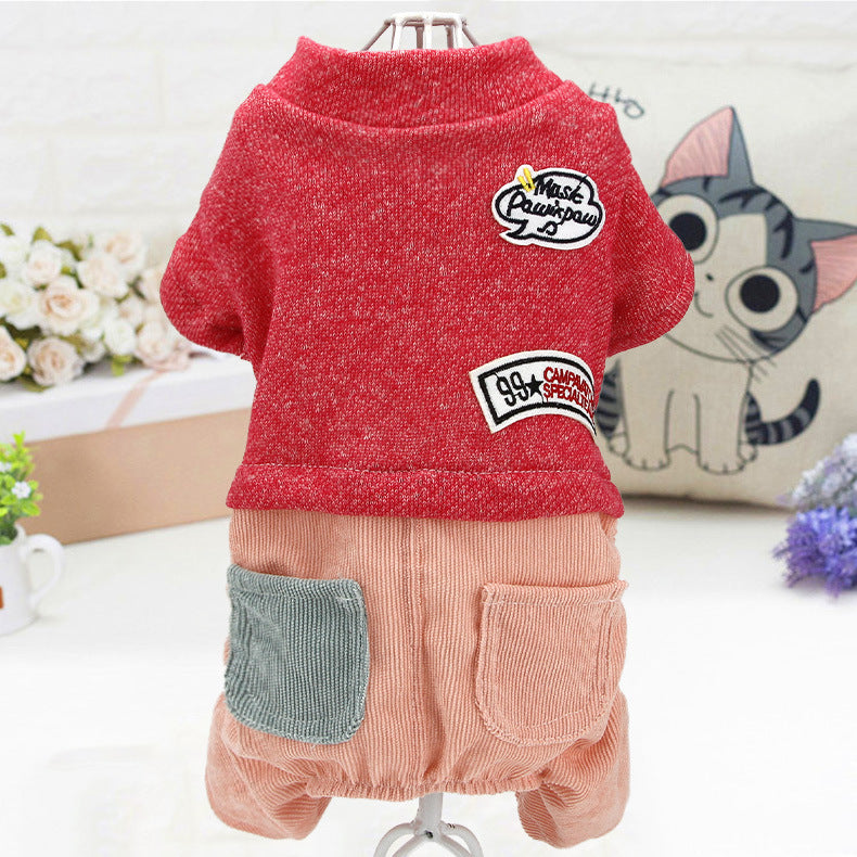 Dog Four-Legged Pet Clothes