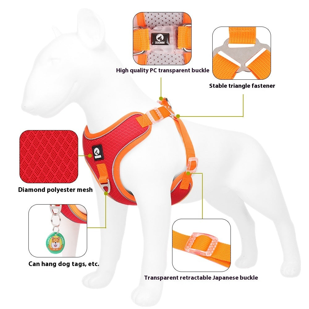 Adjustable Mesh Pet Harness