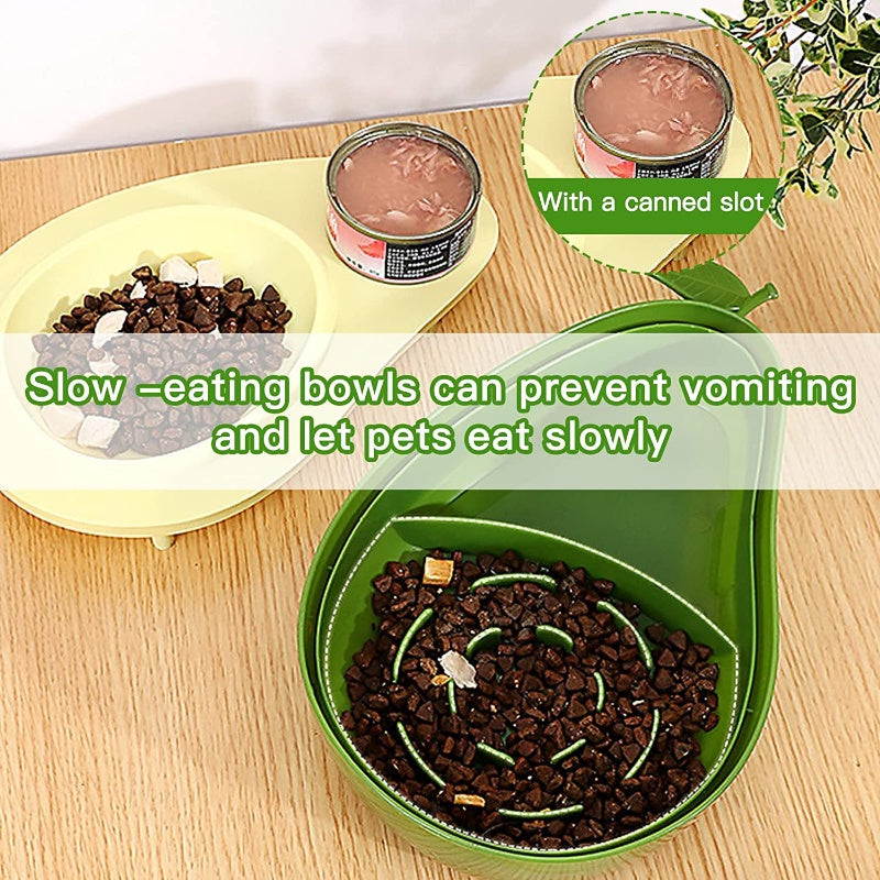 Avocado Shape Pet Feeder