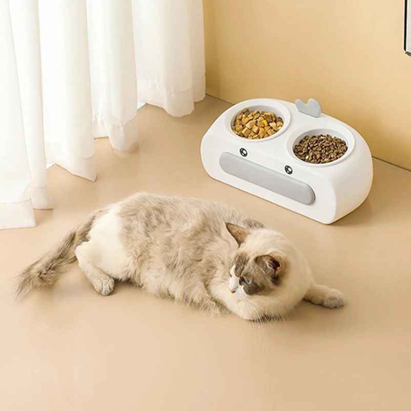 Duck Design Pet Bowl Feeder
