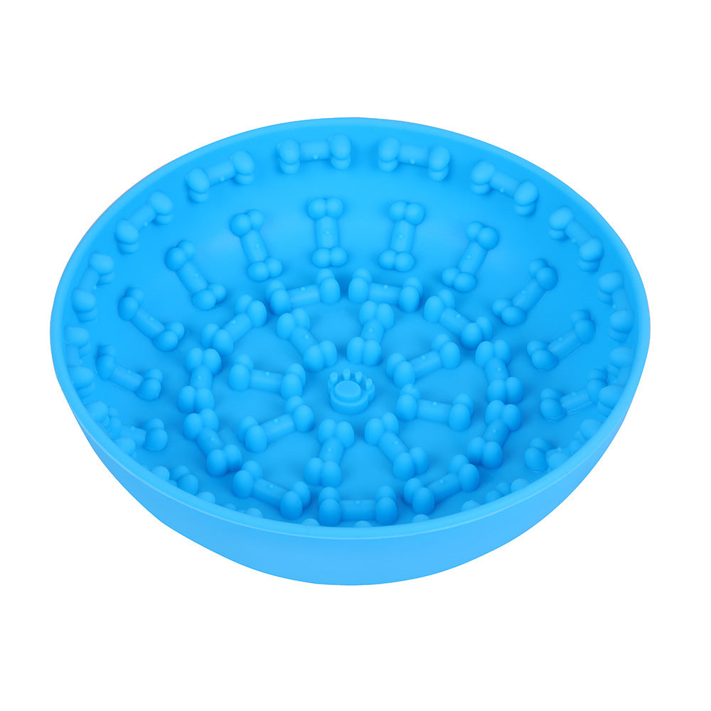 Non-slip Silicone Slow Feeder Bowl