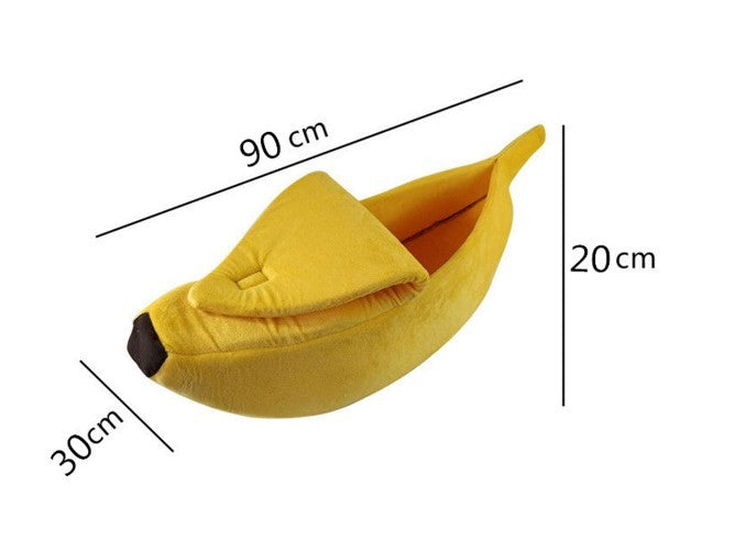 Banana Shape Dog Bed
