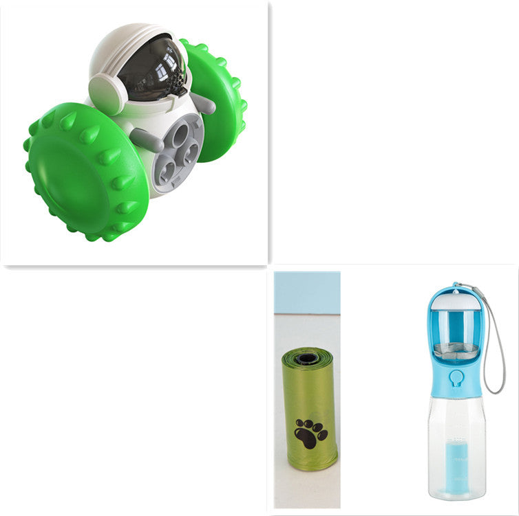 Interactive Pet Feeder Toy Car