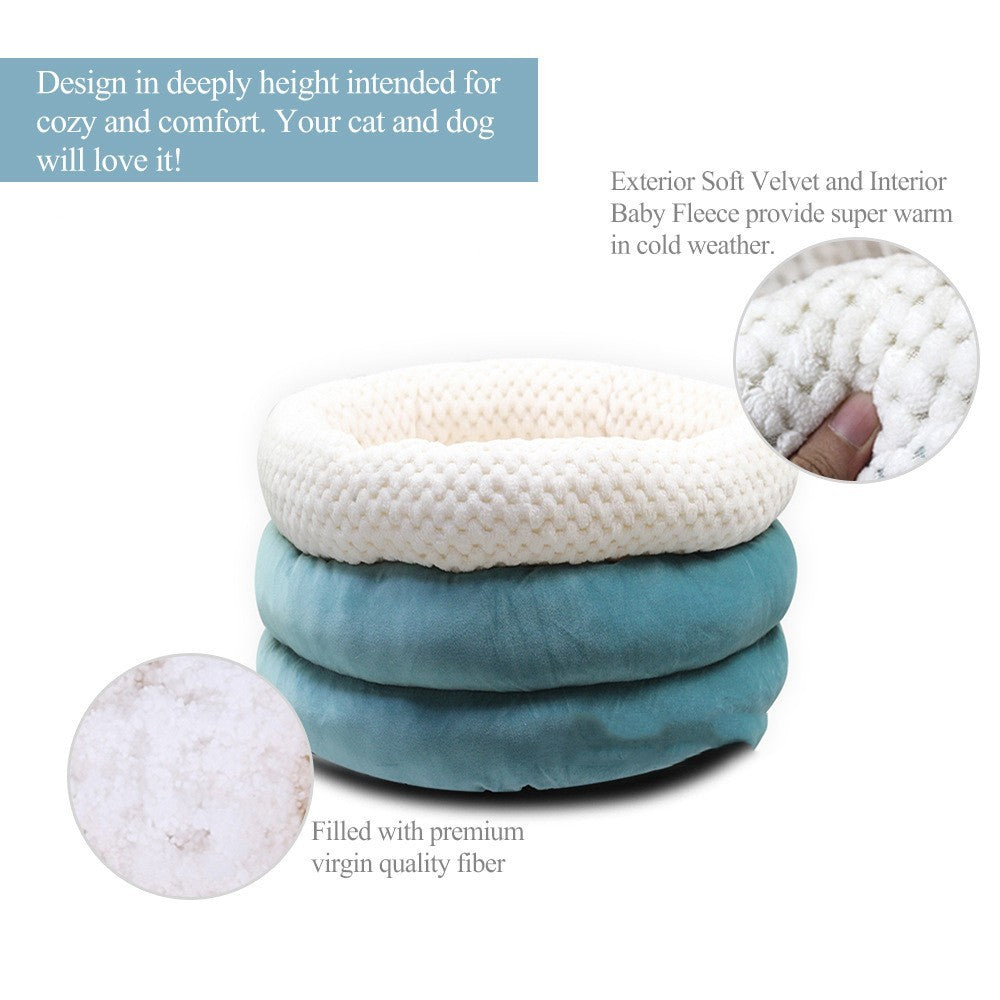 Ice Velvet Pet Bed