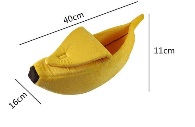 Banana Shape Dog Bed