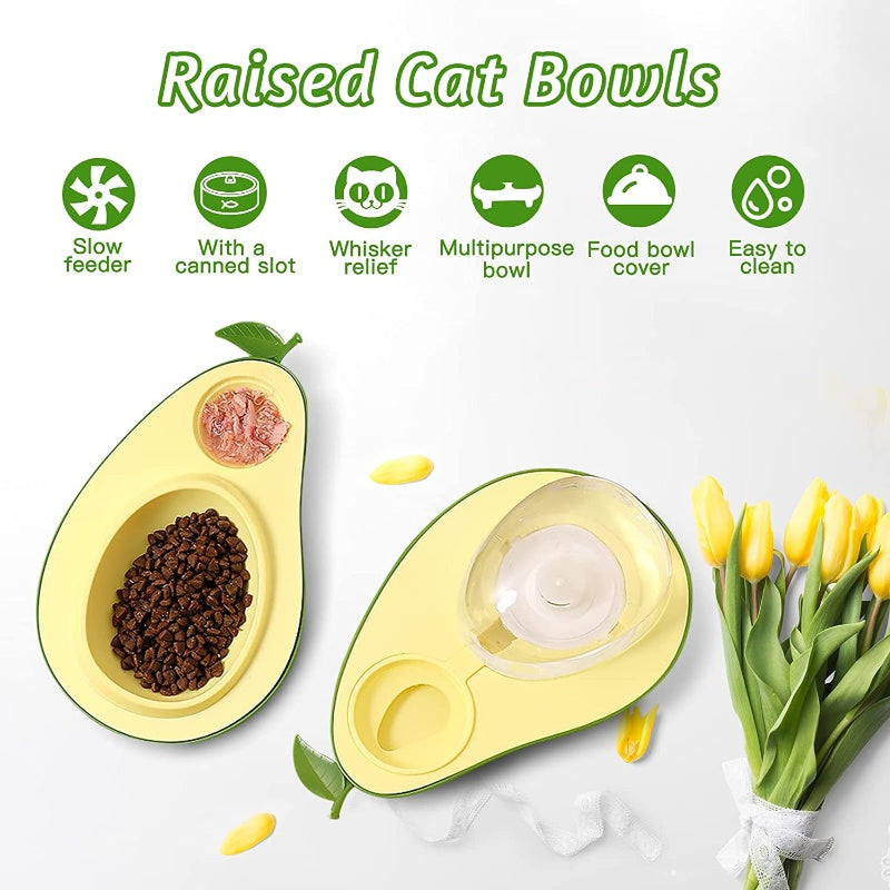 Avocado Shape Pet Feeder