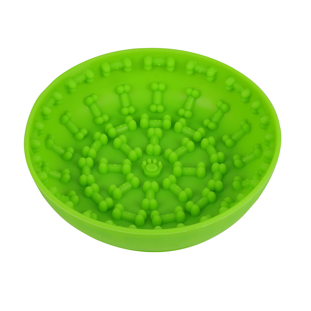 Non-slip Silicone Slow Feeder Bowl