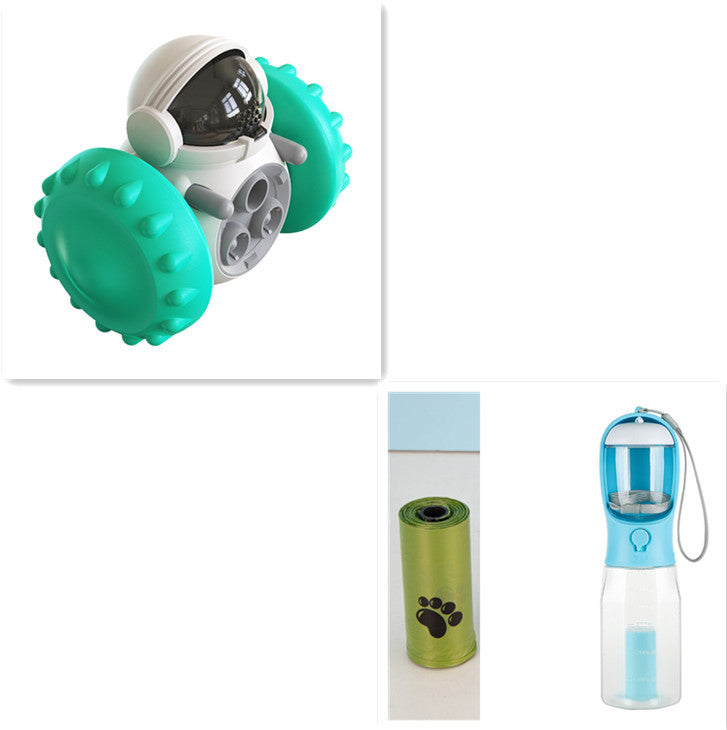 Interactive Pet Feeder Toy Car
