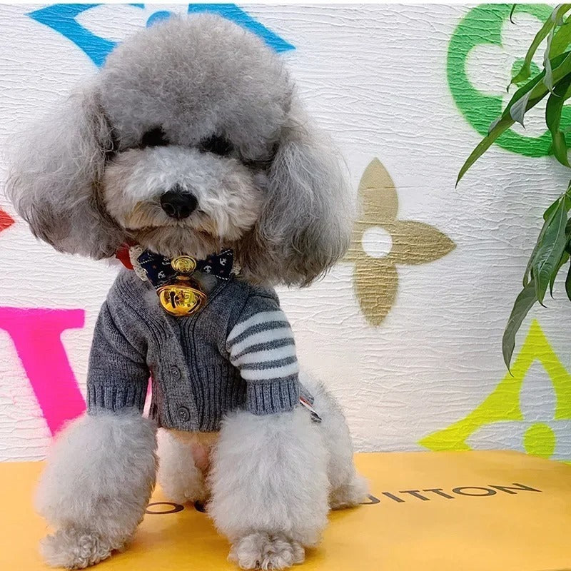 Dog Sweater Cardigan