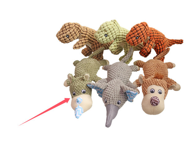 Dayan Plush Squeaky Dog Toy