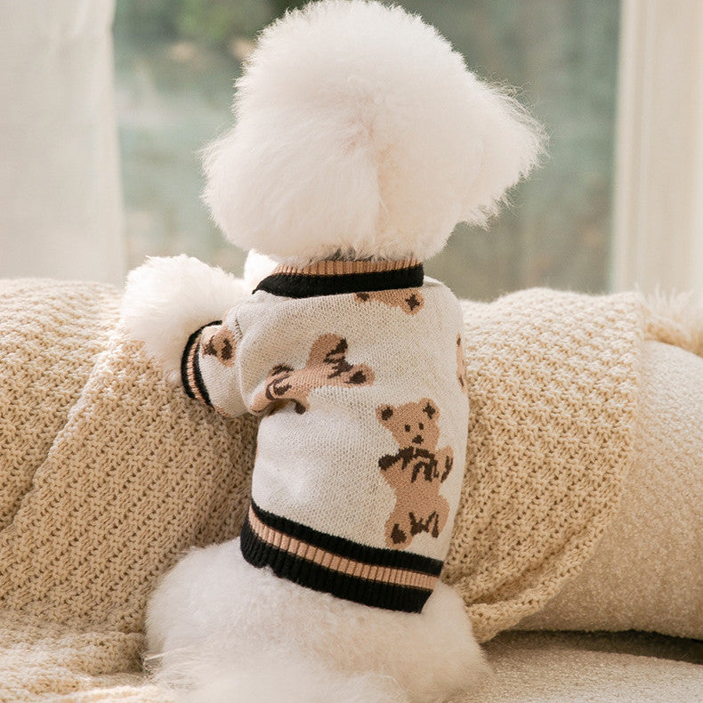 Warm Knitted Dog Sweater