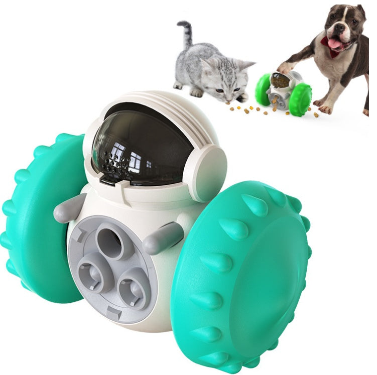 Interactive Pet Feeder Toy Car