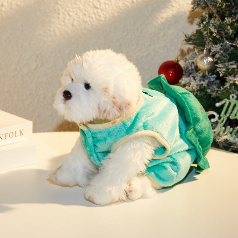 Turtle Flannel Pet Clothing