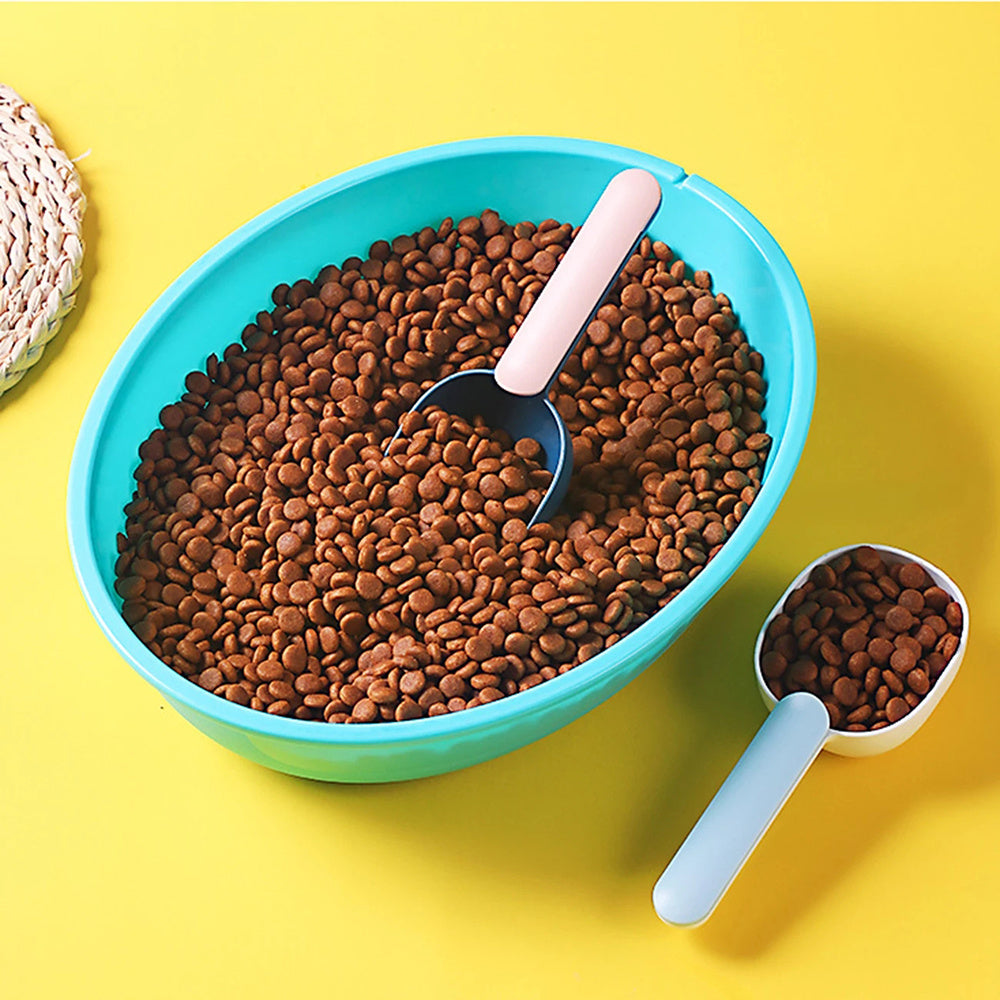 Pet Food Scoop with Clip Handle