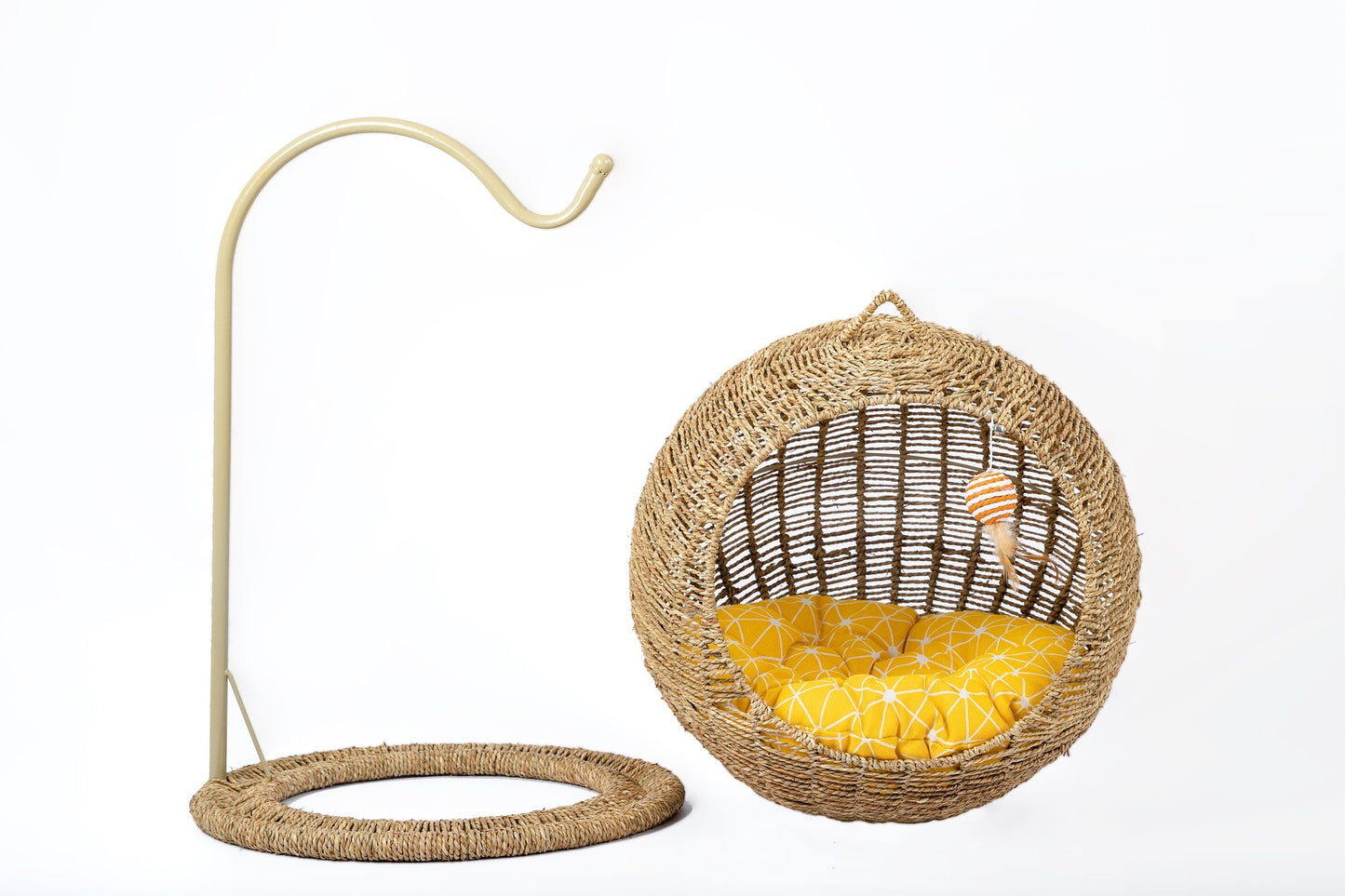 Woven Cat Bed Basket