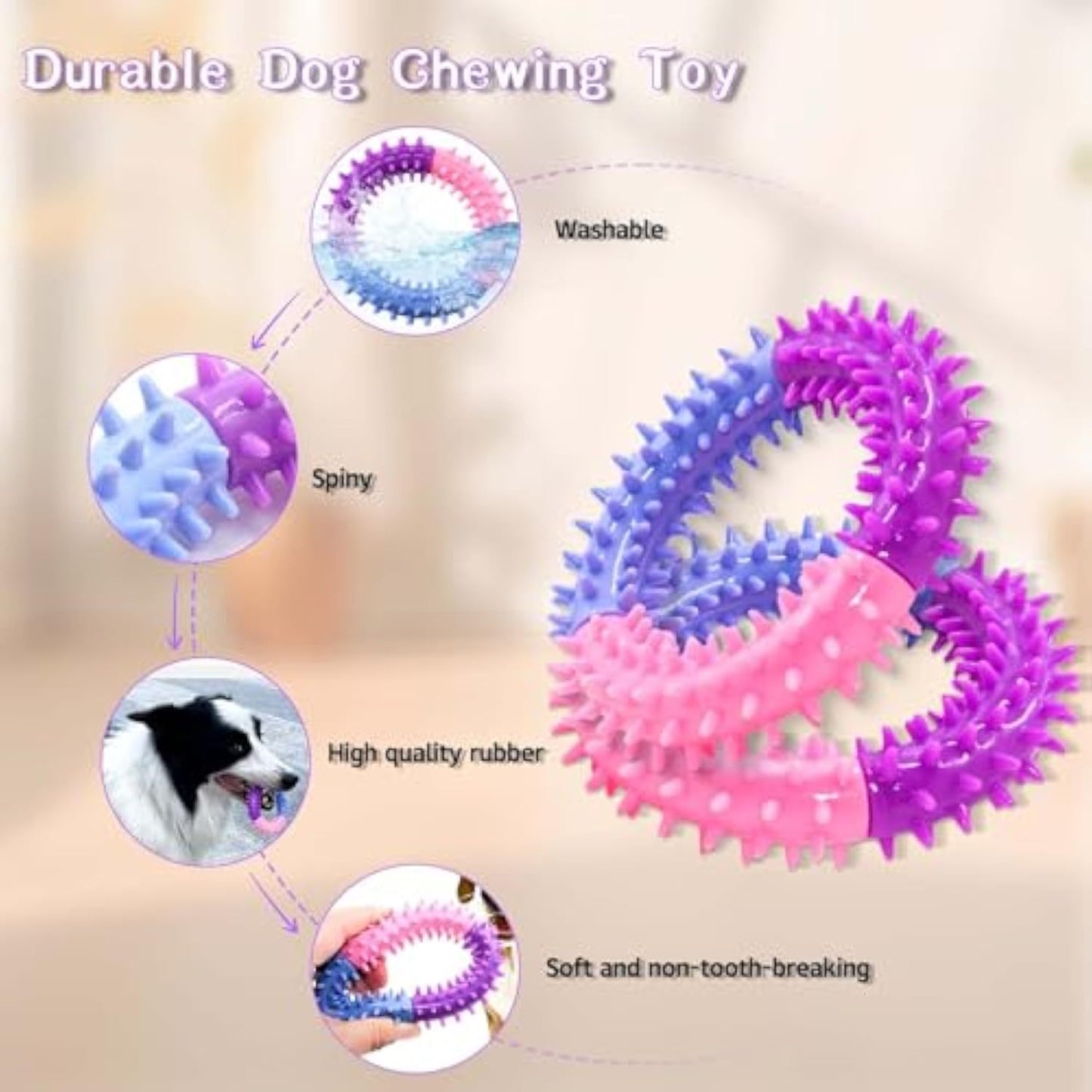 Dog Chew Ring Toy