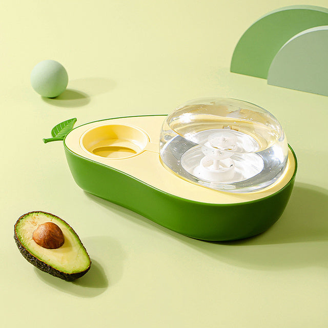 Avocado Shape Pet Feeder