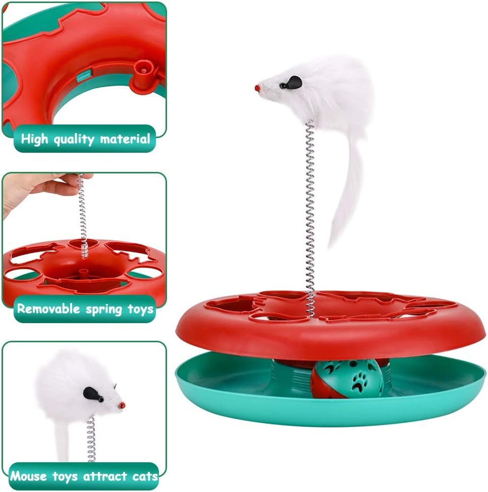 Interactive Cat Toy Roller