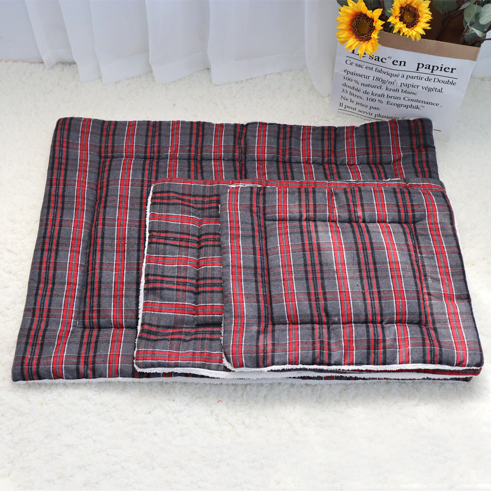 Cotton Cushion Soft Dog Bed