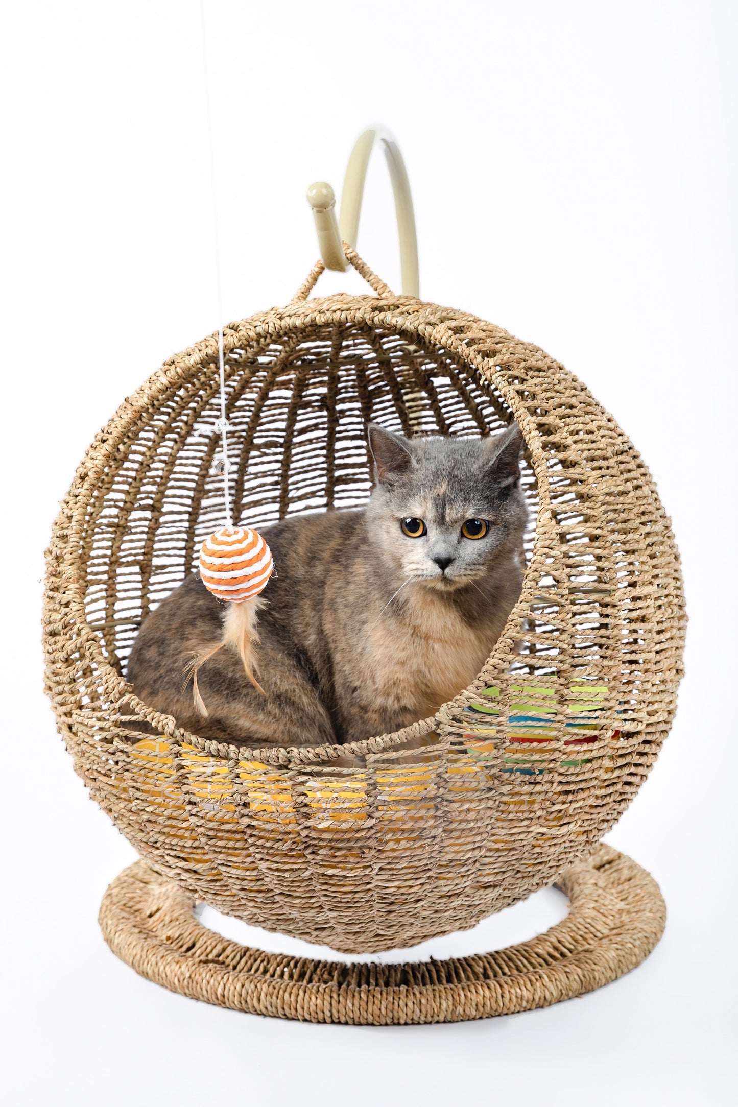 Woven Cat Bed Basket