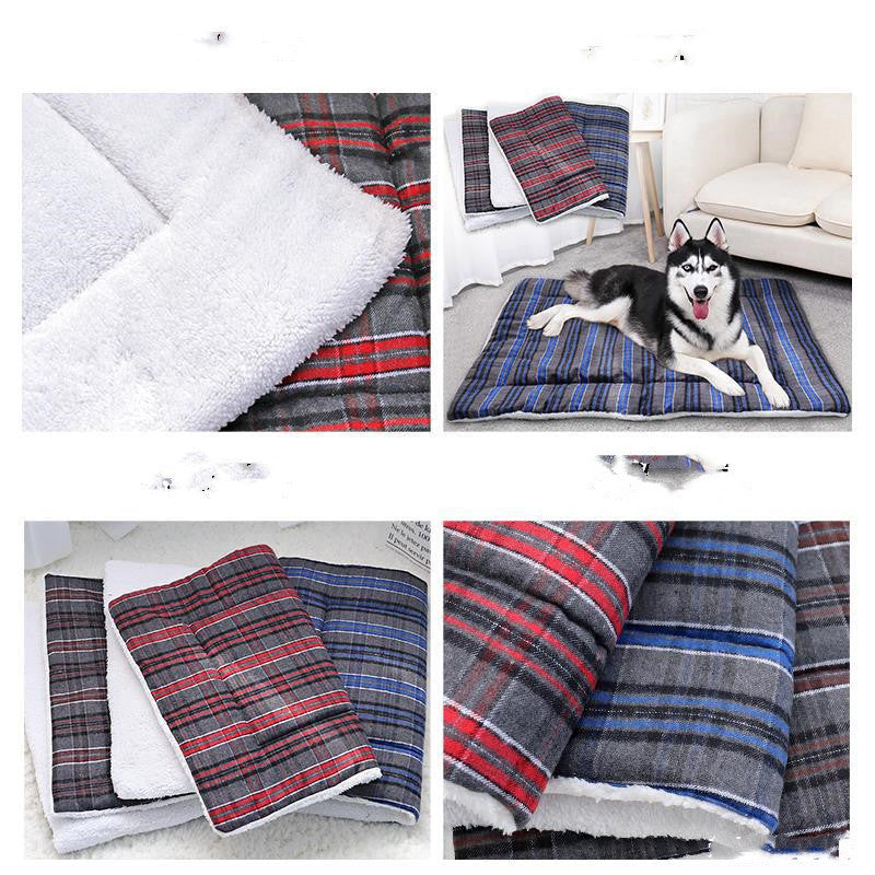 Cotton Cushion Soft Dog Bed