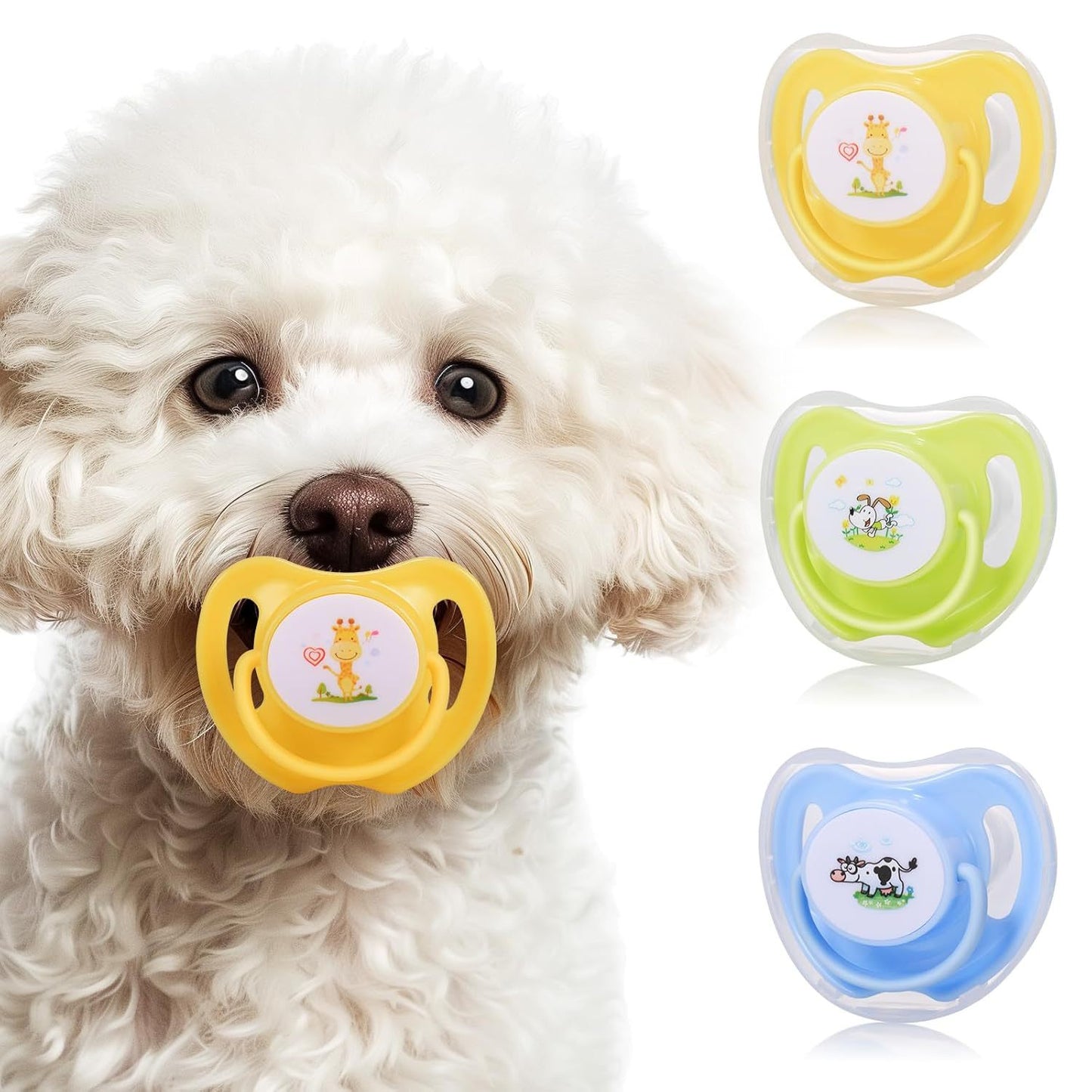 Dog Kitten Pacifiers –Teething Chew Toys