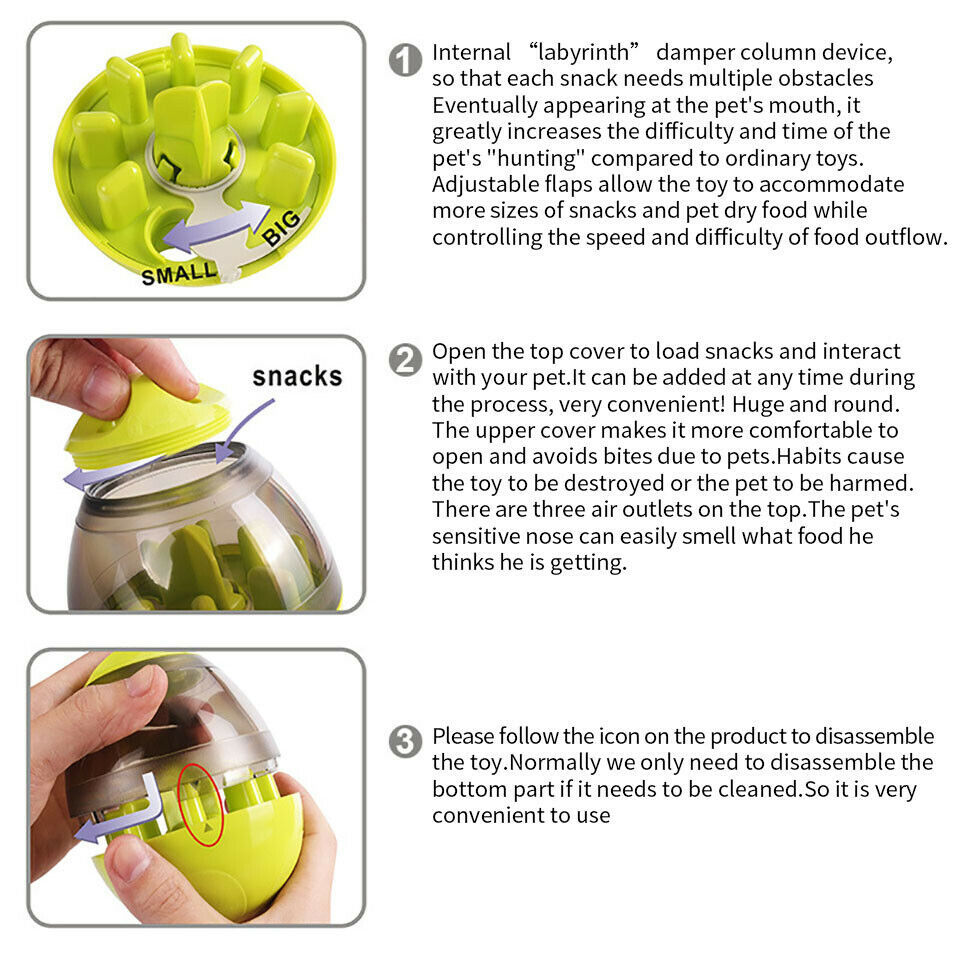 Interactive Dog Food Dispenser