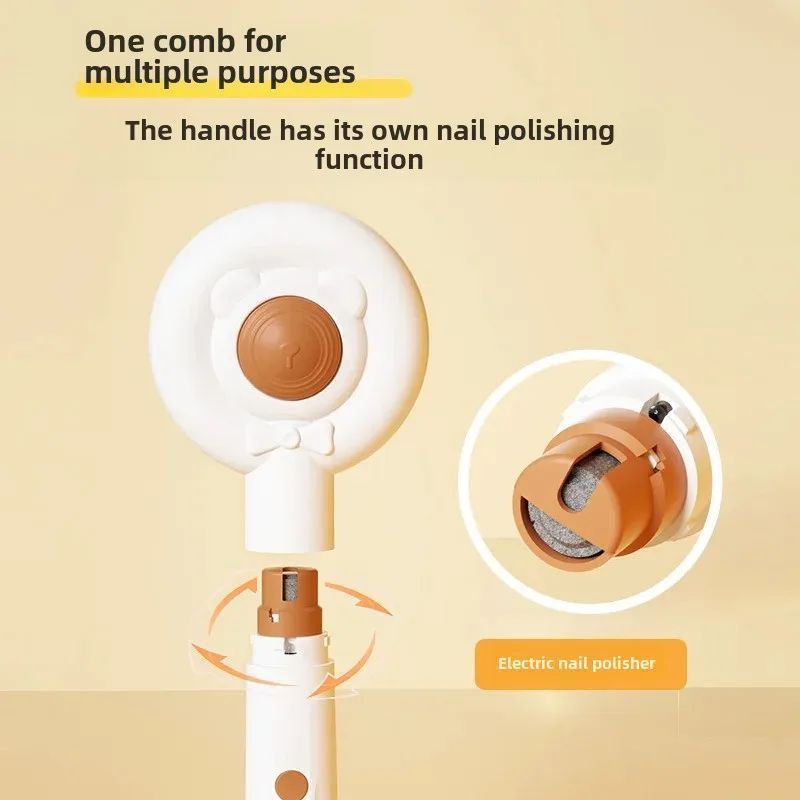 Rechargeable 2-in-1 Pet Nail Trimmer