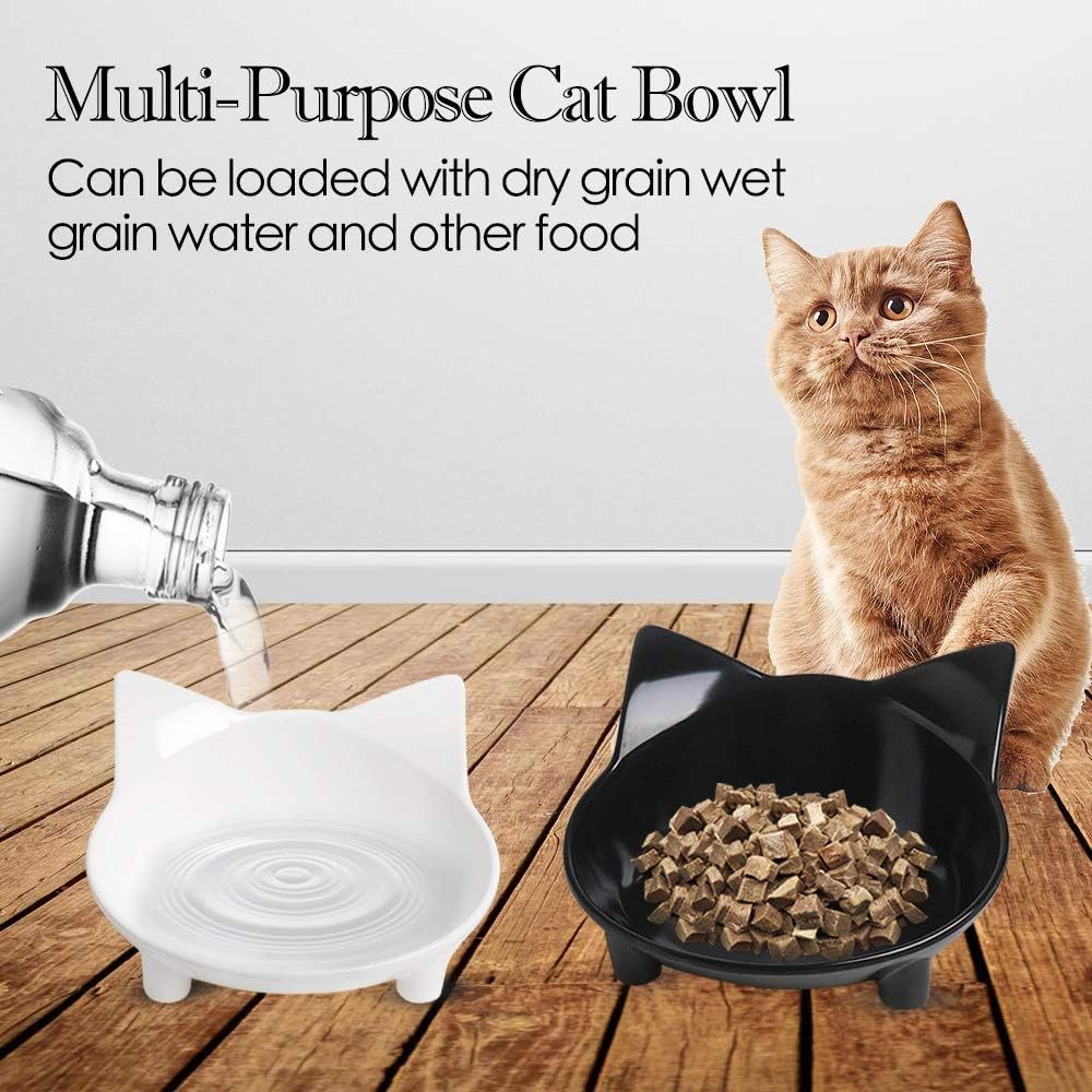 Non-Slip Shallow Cat & Dog Feeding Bowl