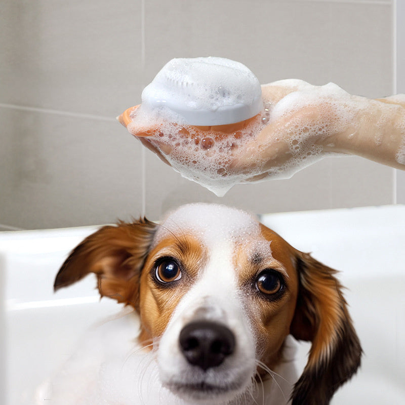 Dog Bath Scrubber Comb