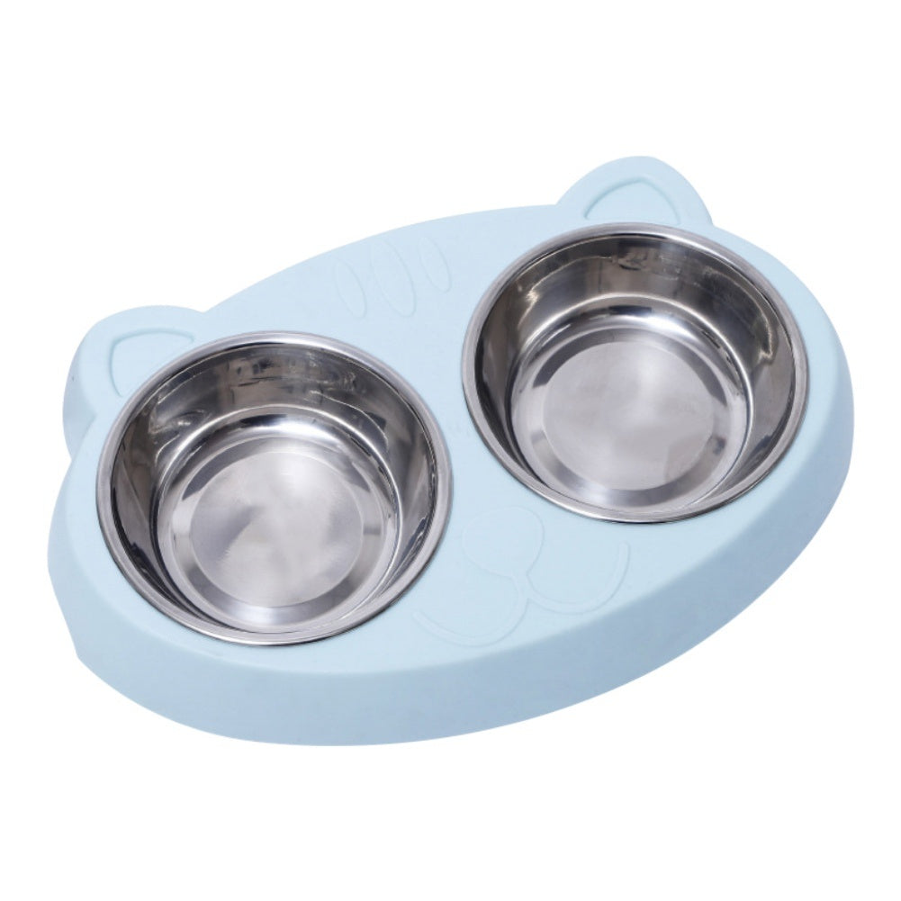 Double Bowls with Stand for Pets